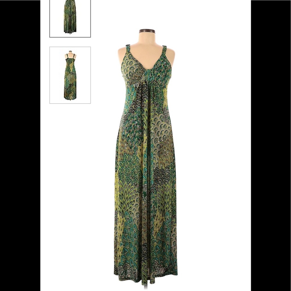 Raindrops Maxi Dress by Papillon